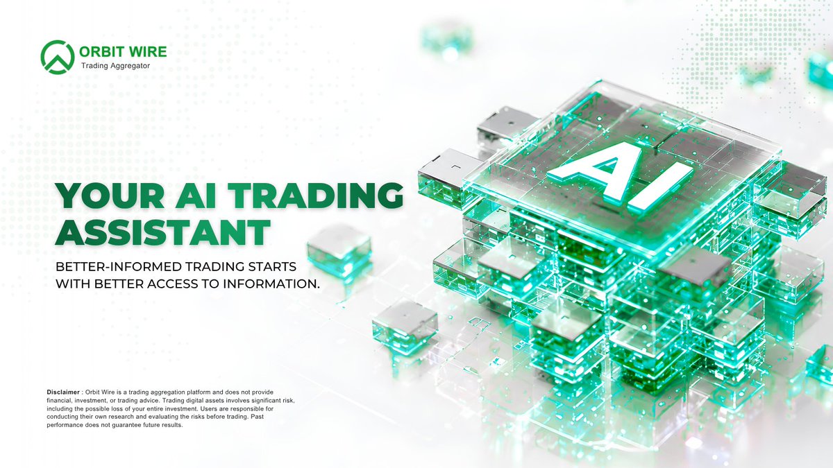 OrbitWire_io's tweet photo. Meet the new AI features on Orbit Wire.

Get AI-generated summaries for liquidity pools and use the AI Bot Agent to research tokens you want to trade across $LUNC, $LUNA, $OSMOSIS, $INJECTIVE and $DO Blockchains.

Bring your trading and research tools together with Orbit Wire.

Explore more. Research smarter. Trade informed.
https://t.co/GG07evvb3o