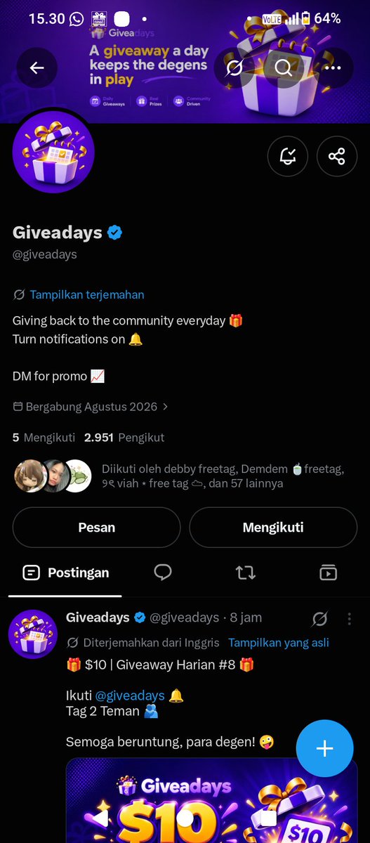 ohnina0win's tweet photo. @giveadays @0xyuha @bagas_2026 https://t.co/VH6A48cqAU