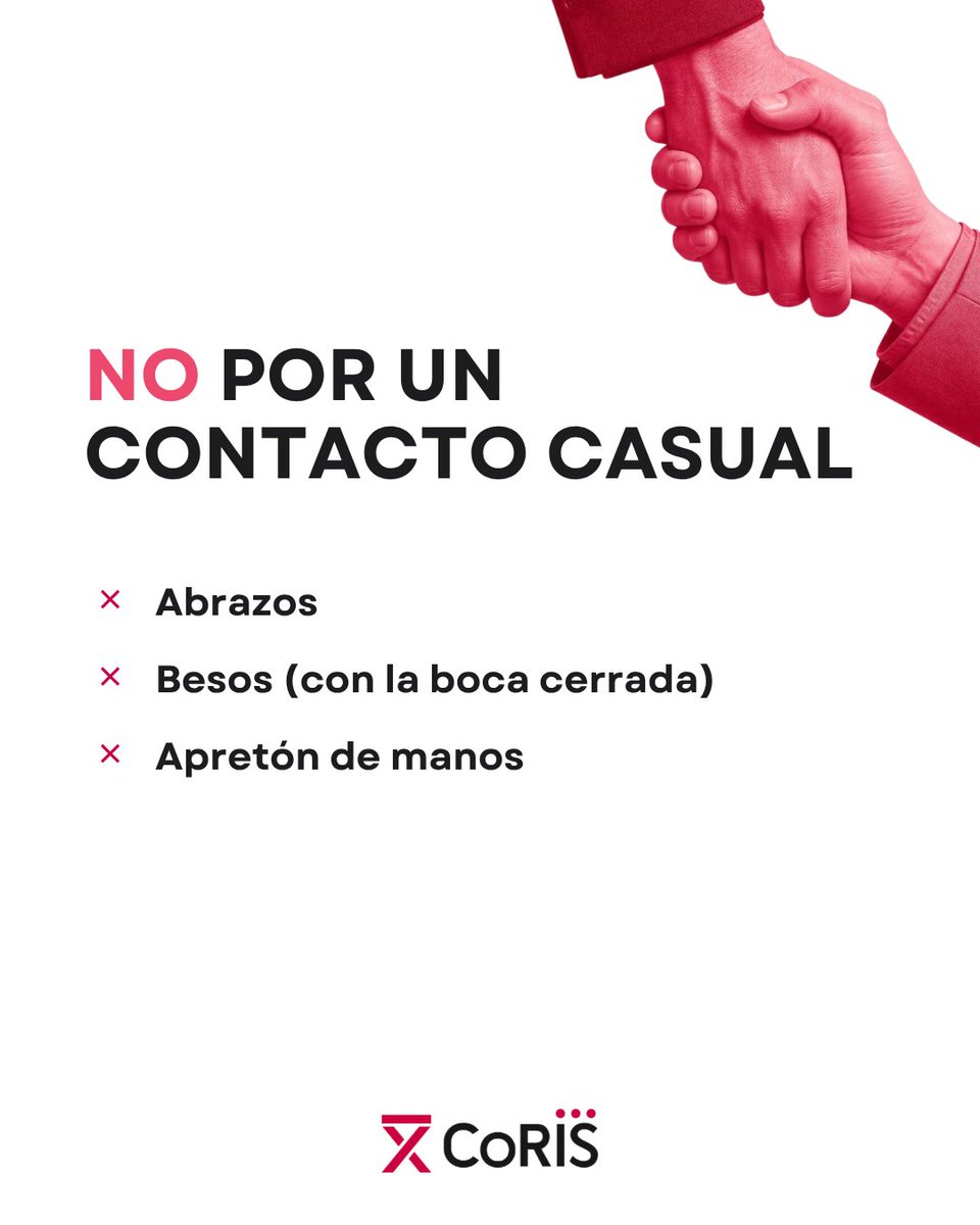 Cohorte_coris's tweet photo. El VIH no se transmite por besos, abrazos, compartir vasos o cubiertos, saliva, sudor, lágrimas, piscinas ni picaduras de mosquito. Y con carga viral indetectable, no se transmite por vía sexual. Fuente: Ministerio de Sanidad
#CoRIS #VIH #MitosVIH https://t.co/KS5MewQkOm