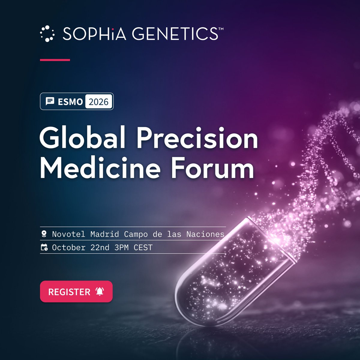 SOPHiA GENETICS ESMO 2026 slide: SOPHiA GENETICS™