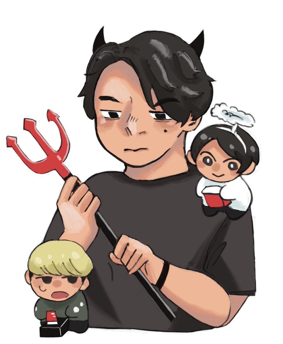 2sh_1k0's tweet photo. 👿👼 https://t.co/75rj85eyhN