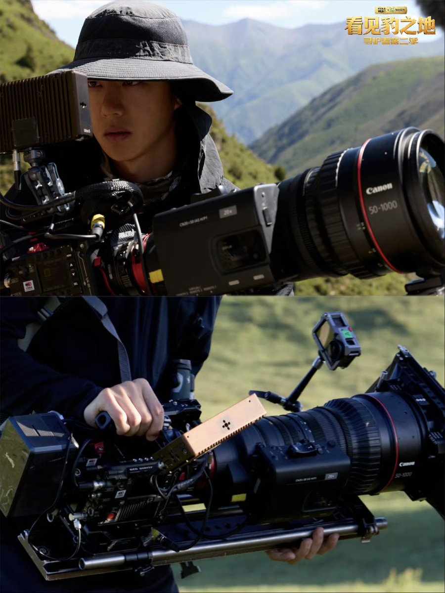 XZhanbaobao's tweet photo. ช็อคค กล้องที่วอปถือแค่สองมือ คือ กล้องภาพยนตร์เลนส์ระดับมืออาชีพ Canon CINE-SERVO CN20 × 50 IAS “ที่มีมูลค่าสูงถึง 400,000 หยวน ประมาณ 2 ล้านบาทไทย” และน้ำหนักแค่ตัวเฉพาะเลนส์อย่างเดียวหนักเกือบ 7 กิโลกรัม และถ้านำไปประกอบเข้าชุดกับตัวกล้องภาพยนตร์ ขาตั้งกล้อง และฐานรองแล้ว อุปกรณ์ทั้งเซ็ตจะมีน้ำหนักรวมกันมากกว่า 10 กิโลกรัม อหห นี่มันกล้องระดับมหาเศรษฐีวอปเท่านั้นถึงจะกล้าจับอ่ะ