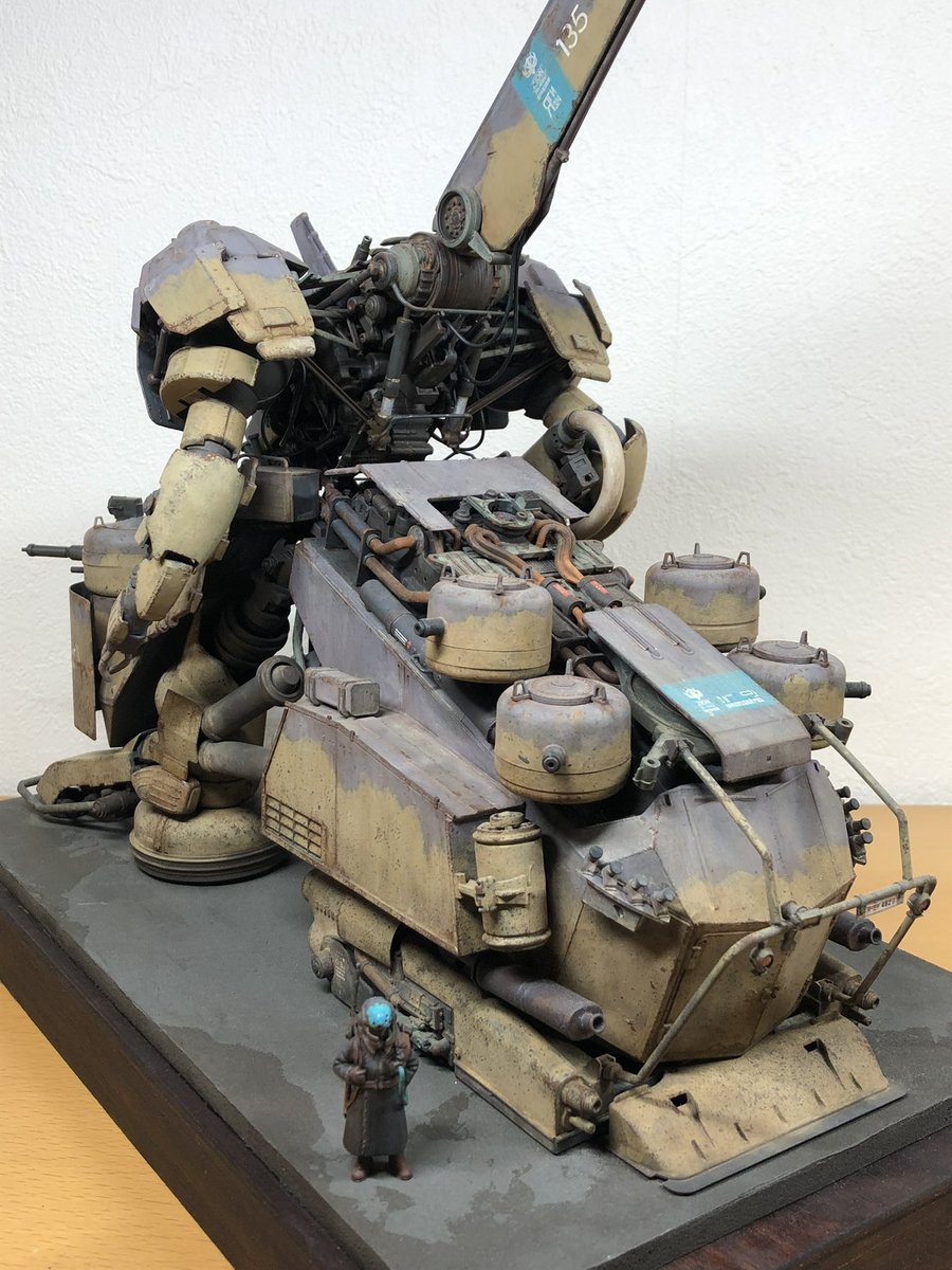 katoya01's tweet photo. #ミキシングビルドフェス 
ちょこちょことガンプラを使ったジオ的♪ https://t.co/ljdonaJqeH