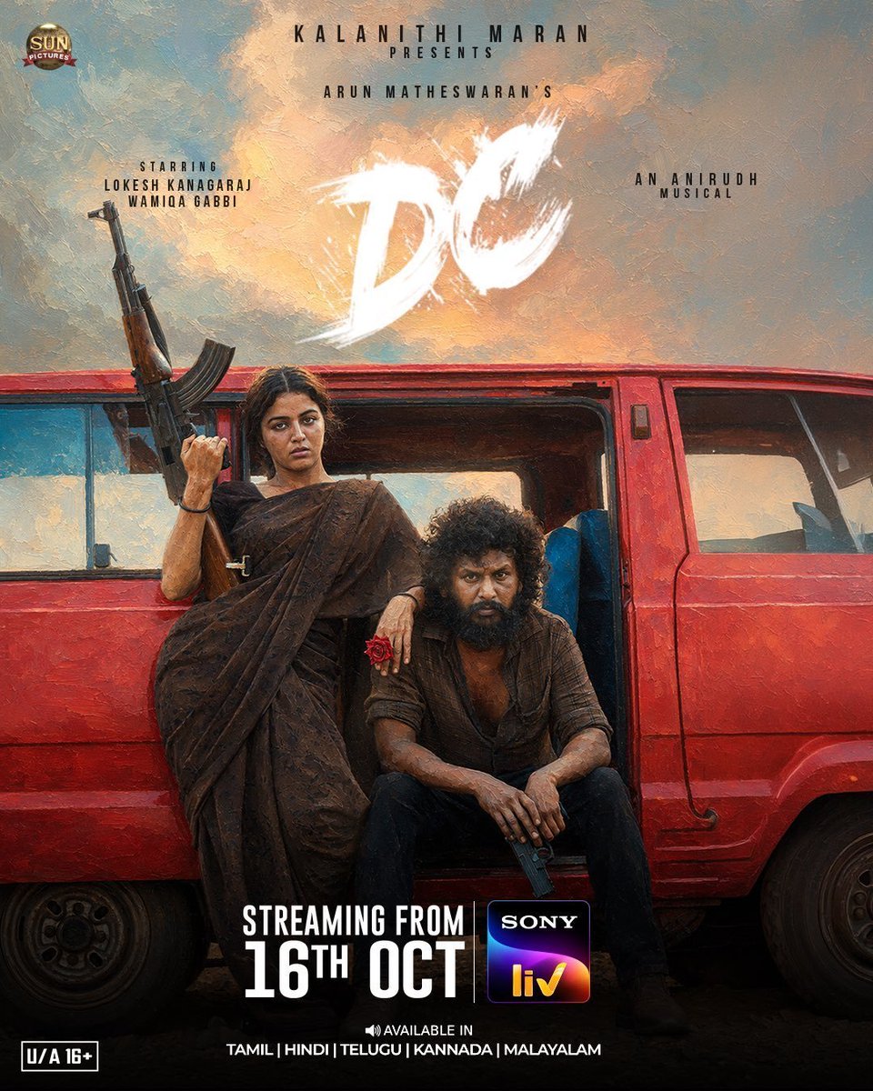 Binged_'s tweet photo. #StreamingAlert 

Tamil movie #DC is now streaming on @SonyLIV https://t.co/mDHUtSkeVd