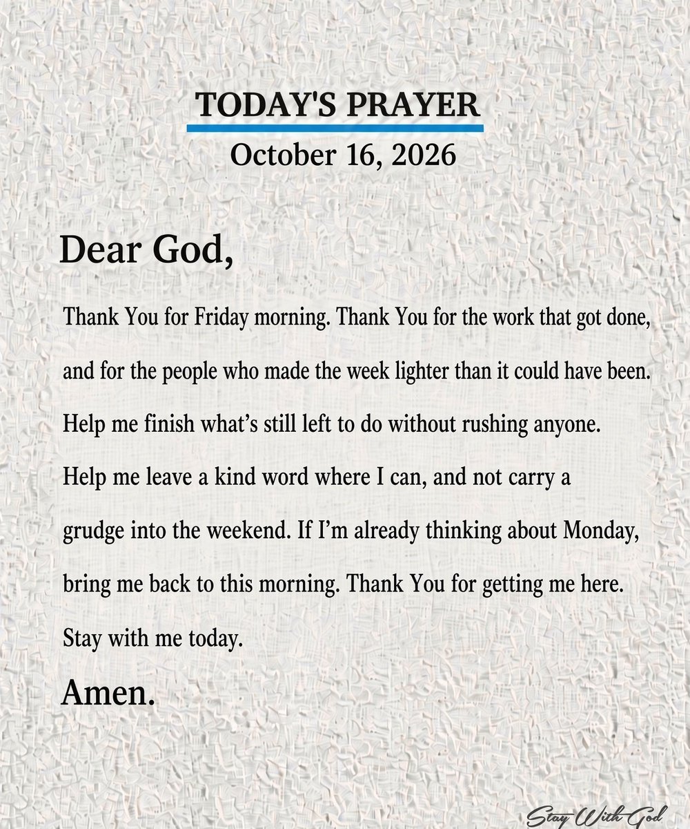 StayWithGod111's tweet photo. Thank You for the people who made the week lighter. 🙏🏻 https://t.co/l03lPCUCOe