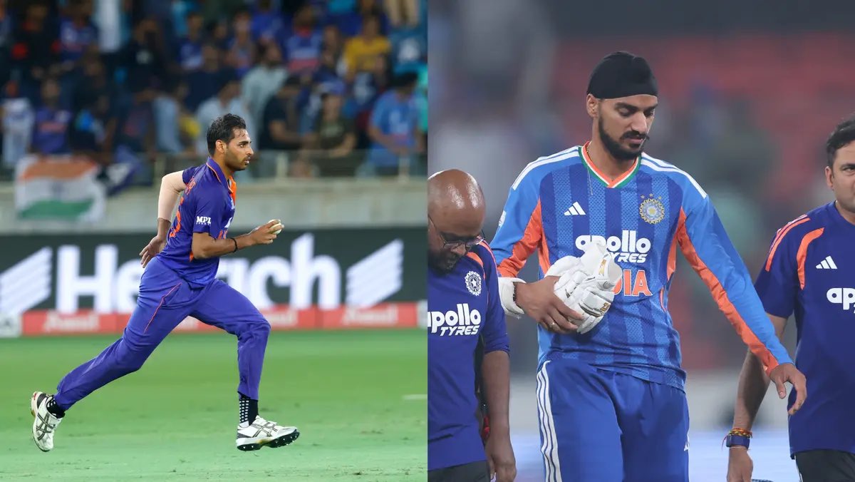 mufaddal_vohra's tweet photo. 🚨 BHUVNESHWAR KUMAR HAS BEEN ADDED TO INDIA’S SQUAD FOR THE 5TH T20I VS WEST INDIES. 🚨

- Arshdeep Singh ruled out after blow on bowling shoulder. https://t.co/g7rG4AylMs