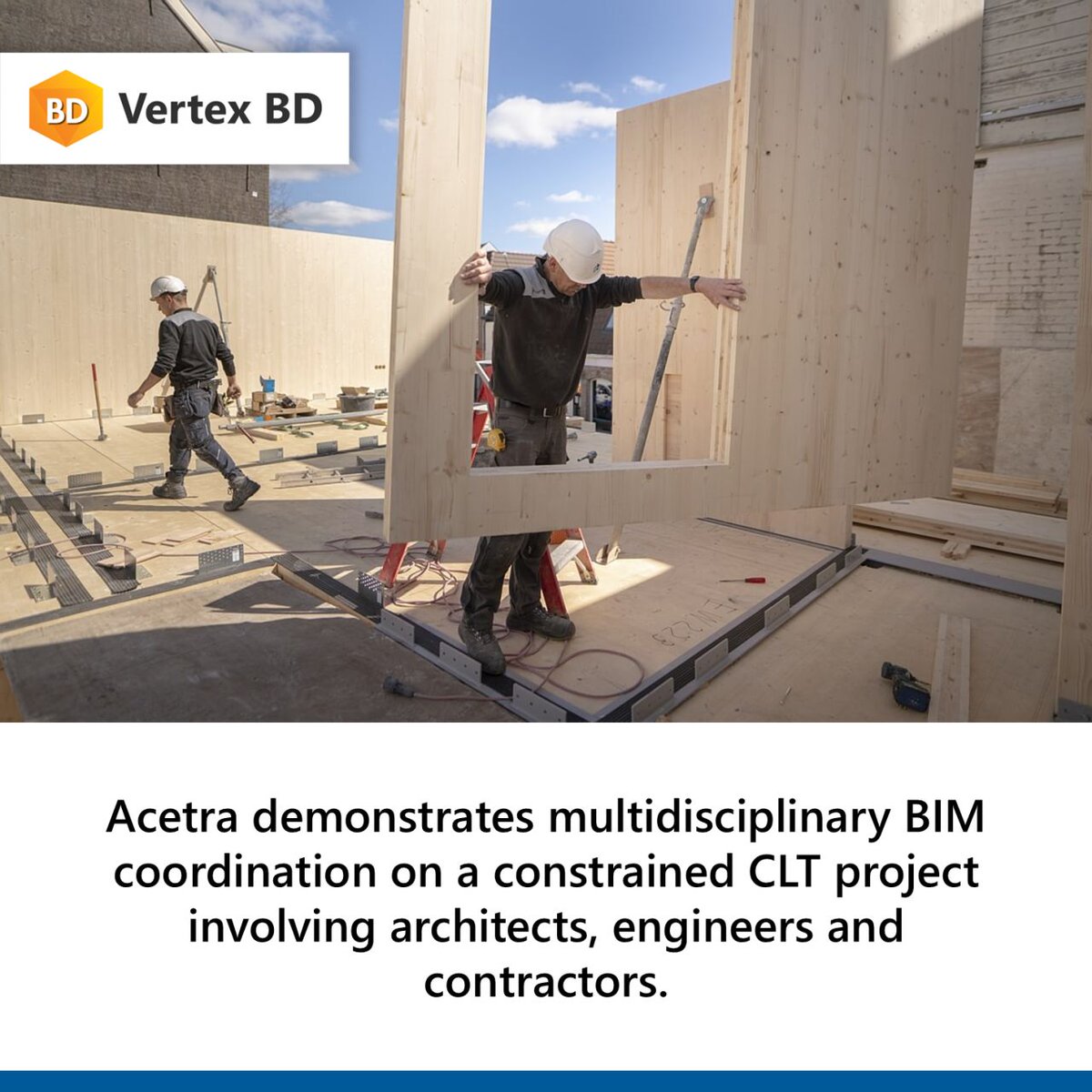 VertexSysIntl's tweet photo. In Zwolle, the Netherlands, ACETRA took on the challenge of designing a 3-story #CLT building within a historic city centre.

Using #VertexBD &amp; #BIM technology, the team collaborated with architects and engineers, tackled complex structural requirements: https://t.co/enfYV4rPtR https://t.co/AcuATzeAOH