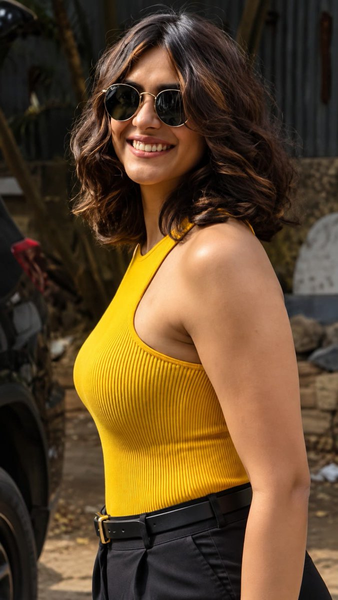 KarthickAK737's tweet photo. Mrunal Thakur a star who never acts superior. 

❤️.. https://t.co/v3vvG0MmA4