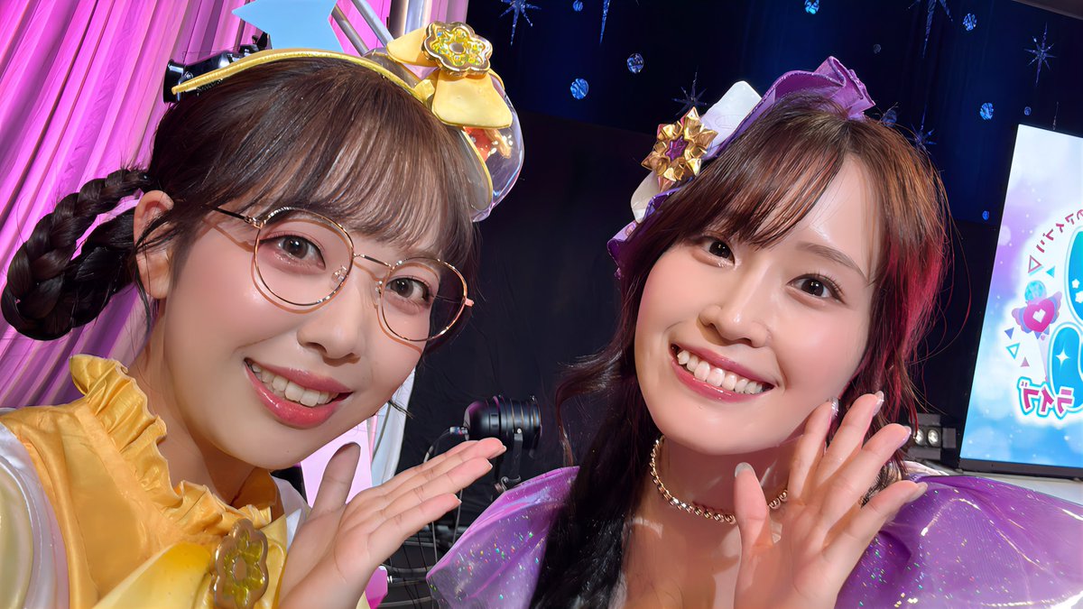 pompompompig's tweet photo. #プリプリライブ 思い出
おねがいアイプリのみなさんと！②

❤️ナナさん
💜エマさん
フォーチ…チィさんとおねがいかなえ隊

アイプリ、プリトモのみなさんと
とても素敵な一日を過ごせました✨️

これからもみなさんと一緒に
おねがいアイプリ、プリティーシリーズを盛り上げていきたいです！ https://t.co/76B4gzTD18