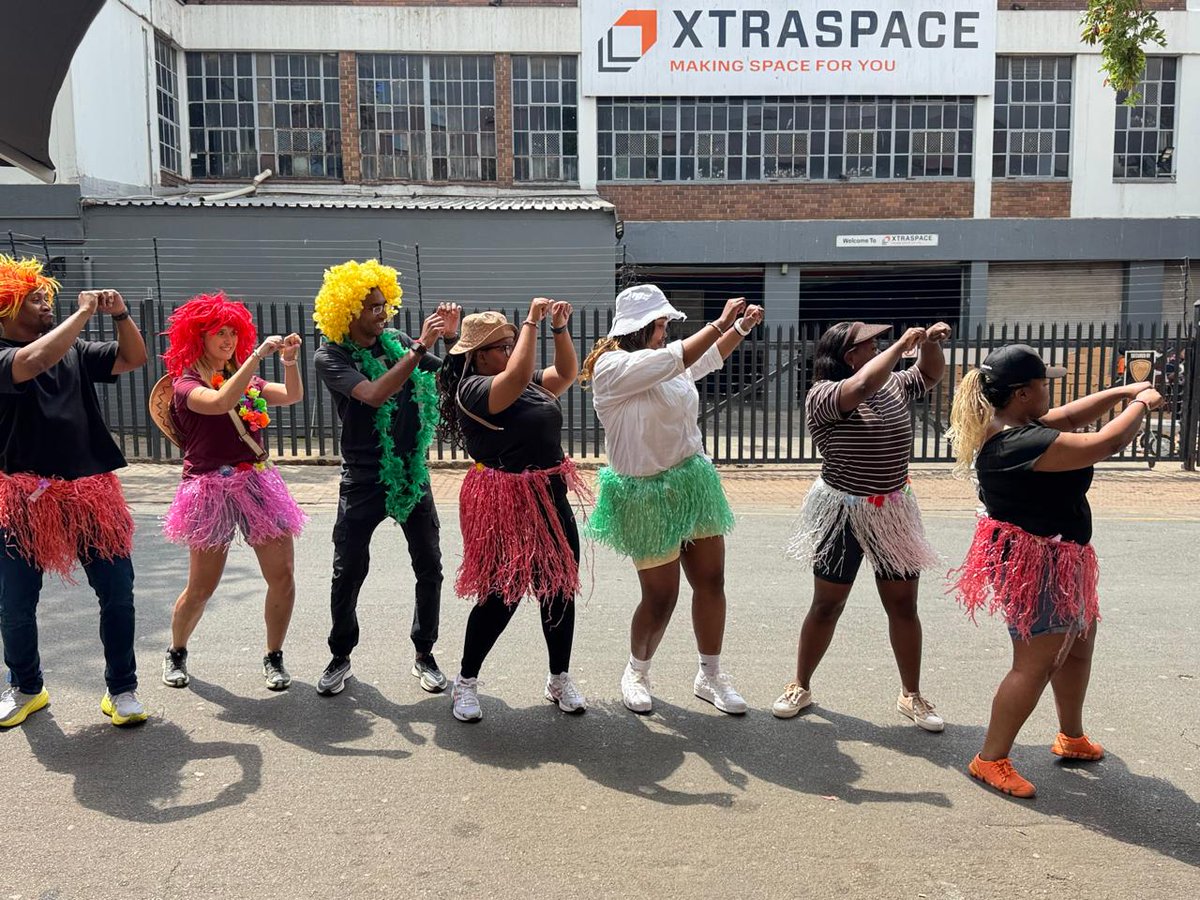 Insight_SA's tweet photo. 🏁 Taking on the Amazing Race 🏁

Yesterday our Joburg team swapped the usual workday for something a little more adventurous, taking on the Maboneng Amazing Race and a series of team challenges along the way.

From Giant Jenga and an art challenge to a taste test, a Shakira challenge (because those hips don’t lie 💃) and even a soft drink challenge, the afternoon brought plenty of laughs, some questionable tactics, and more than a little friendly rivalry.

Congratulations to the winning team; Tinashe Tafirei, Kenneth Seleka, Zaid Saeed, Agnes Matlhadisha, Shannon Philips and Karishma Magan, who came out on top and showed the rest of us how it’s done! 🏆

Not the worst way to spend a Thursday.

#TeamBuilding #AmazingRace