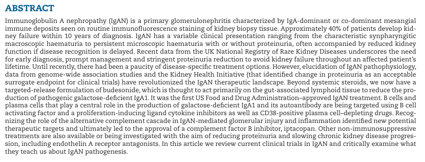 NDTsocial's tweet photo. What do clinical trials teach us about the pathophysiology of human IgA nephropathy?

https://t.co/OffMCa5xRu https://t.co/7tr7WOpgiz