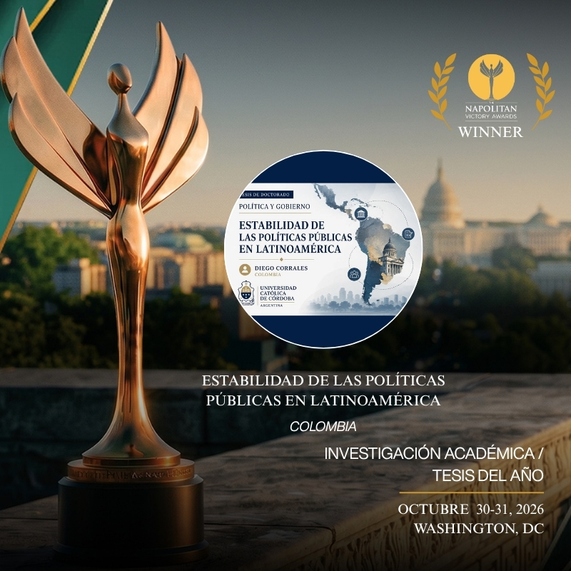 TheNapolitans's tweet photo. 🏆Ganadores del grupo Académico🏆

🥇 Investigación Académica / Tesis: Estabilidad de las políticas públicas en Latinoamérica
🥇 Programa de Educación Política: Comunicação para Governos e Instituições
🥇 Mérito a la Excelencia en la Enseñanza: @bdluis

¡Enhorabuena!

#NAPOLITANS https://t.co/282Jmps6qi