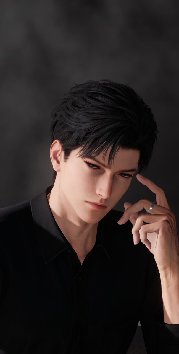 Odetteverse's tweet photo. ❄️"admit it, sweetie. I look good in this black shirt" 
#Zayne #ZayneLaDS #LiShen 

🚫please Do NOT steal/reupload my glint photos, MC and content without my permission. Thx! https://t.co/nAdAuyHLGS