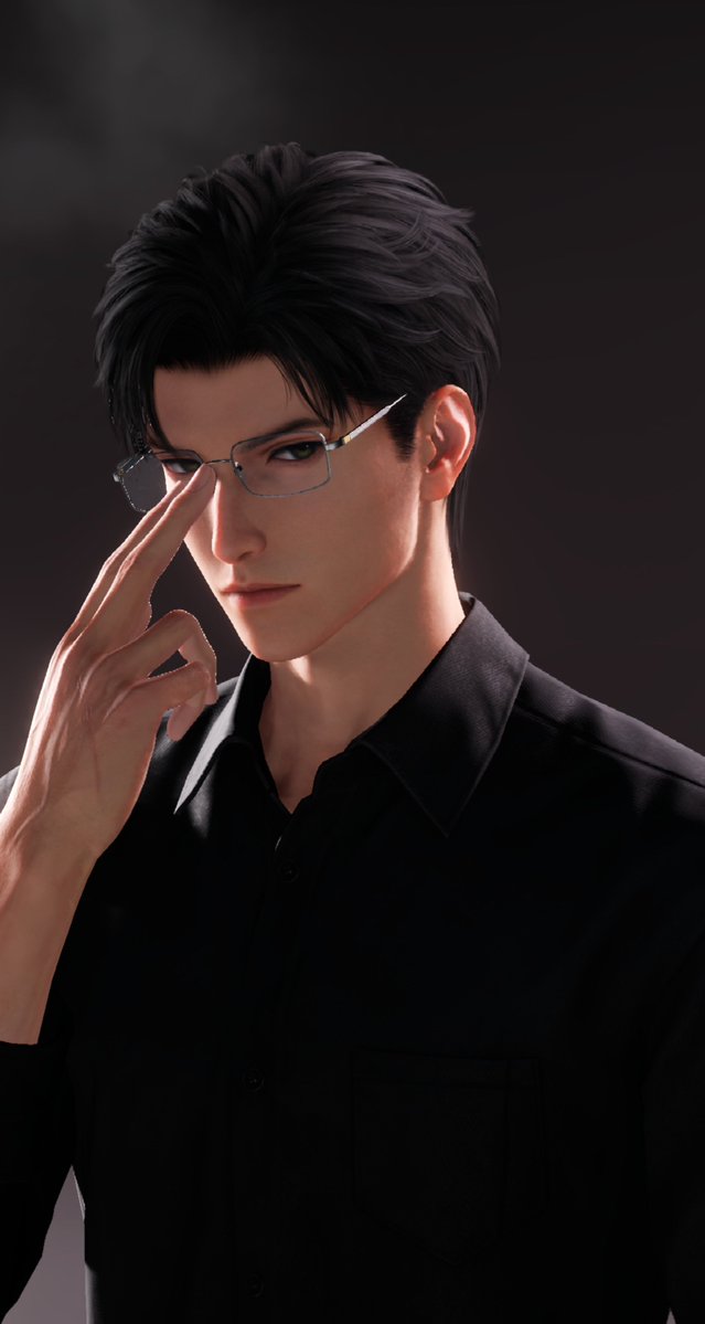 Odetteverse's tweet photo. ❄️"admit it, sweetie. I look good in this black shirt" 
#Zayne #ZayneLaDS #LiShen 

🚫please Do NOT steal/reupload my glint photos, MC and content without my permission. Thx! https://t.co/nAdAuyHLGS