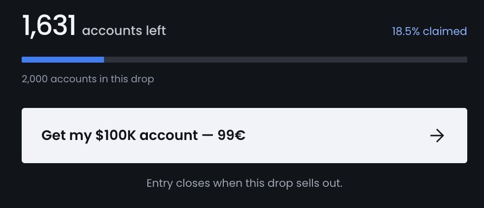 Orionfundedcom's tweet photo. @GENMALAMIIOG Almost 20% claimed! 🔥 https://t.co/3kc57Hbxsq