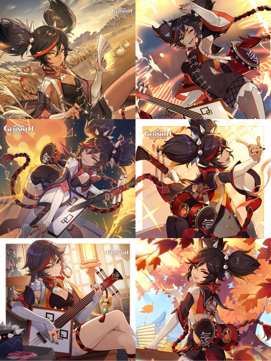 teyvattabloid's tweet photo. Happy Birthday to the best rock star of teyvat 

Offcial birthday art 

#Genshinlmpact #Genshin #GenshinMemes https://t.co/Jy1Oe6iPf0