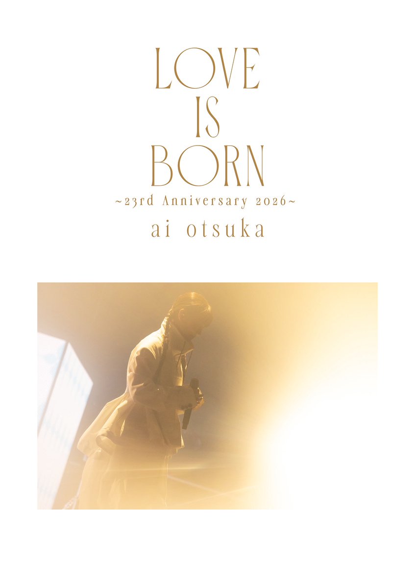 ai_otsuka_staff's tweet photo. 【お知らせ】

☆*:.｡..｡.:*☆
12/23(水)発売！
「 #大塚愛 LOVE IS BORN ～23rd Anniversary 2026～」
ジャケットデザイン&特典映像の詳細が解禁🎁💿
☆*:.｡..｡.:*☆

LIVE DVD/Blu-rayの特典映像には、
2026年3月17日(火)にビルボードライブ横浜で開催されたアコースティックライブ「AIO ACO.」の抜粋映像が収録🎞️✨

各ショップの購入特典もぜひチェックしてください🙌🏻
※特典の絵柄は後日お知らせいたします。

▼ご予約はこちら
https://t.co/scfNFaJk1m

▼詳細はこちら
https://t.co/2qgSBPtMhh