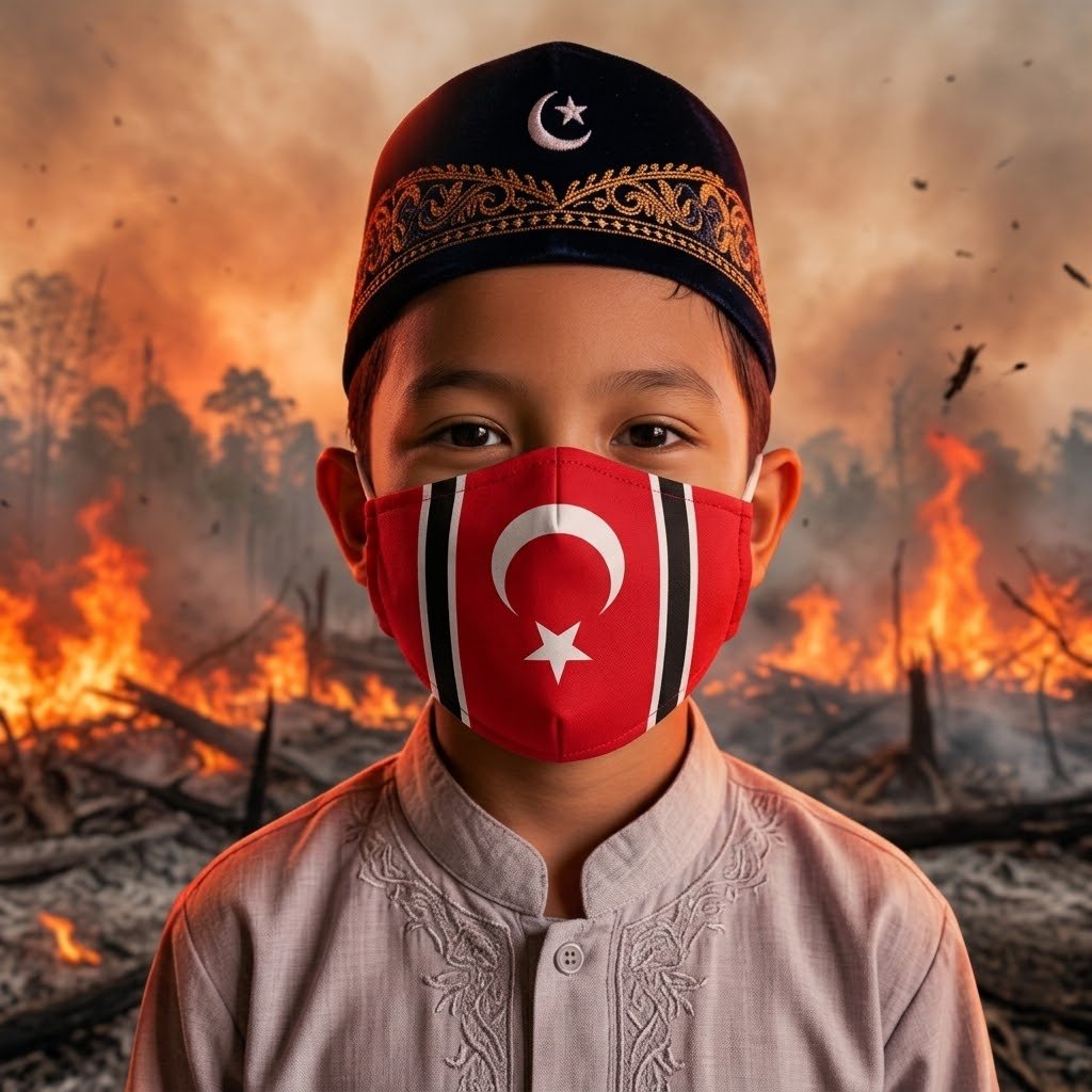 Aceh's tweet photo. Seluruh Aceh terimbas asap kebakaran hutan di Kalimantan dan Sumatera. Warga di anjurkan pakai Masker dan stop kegiatan di luar rumah 😷😷😷

DePA-RI Desak Penegakan Hukum Tegas Terhadap Pelaku KARHUTLA, Negara Harus Hadir dan Bertindak! | https://t.co/PB6qWNWV1m https://t.co/5gmPAOMY3k