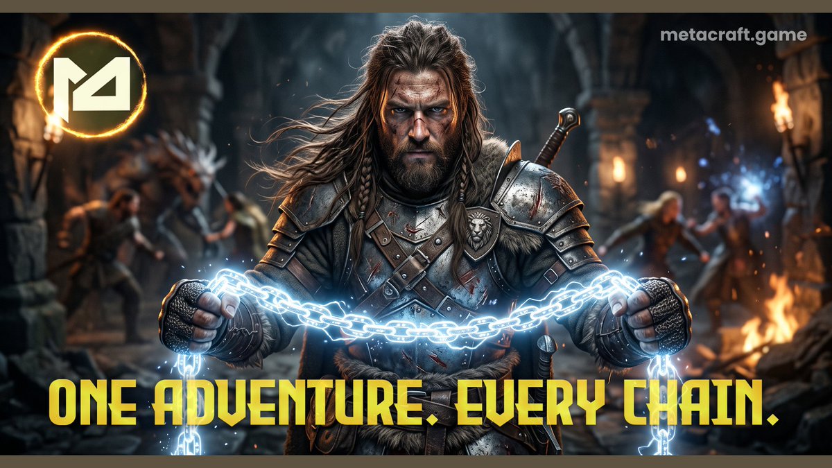 MetaCraftEN's tweet photo. 🌍 One adventure. Every chain.

🔥⚡️ #MetaCraft is evolving beyond Rarity with cross-chain gameplay across BSC, ETH, and more, giving every player a unique NFT identity that travels through an expanding metaverse.

$MCT https://t.co/a3KonC3saS