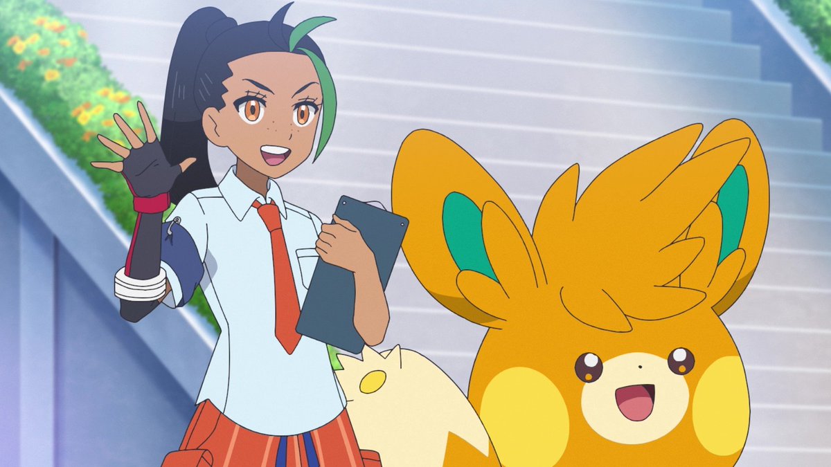 Pokefan_quality's tweet photo. Nemona Returns
#Anipoke #PokemonHorizons https://t.co/PPKRJapwqk