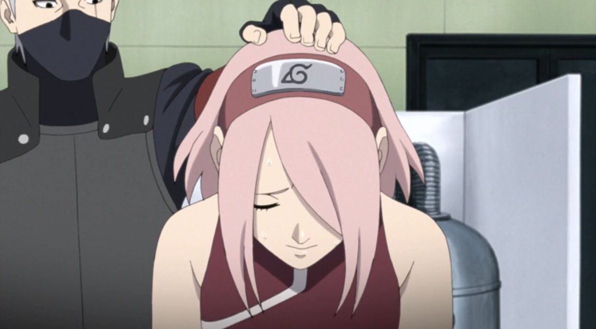 nickiventi's tweet photo. the contrast between kakashi's relationship with sasuke and sakura is so adorable and funny for some reason https://t.co/zc9JUHLQl1
