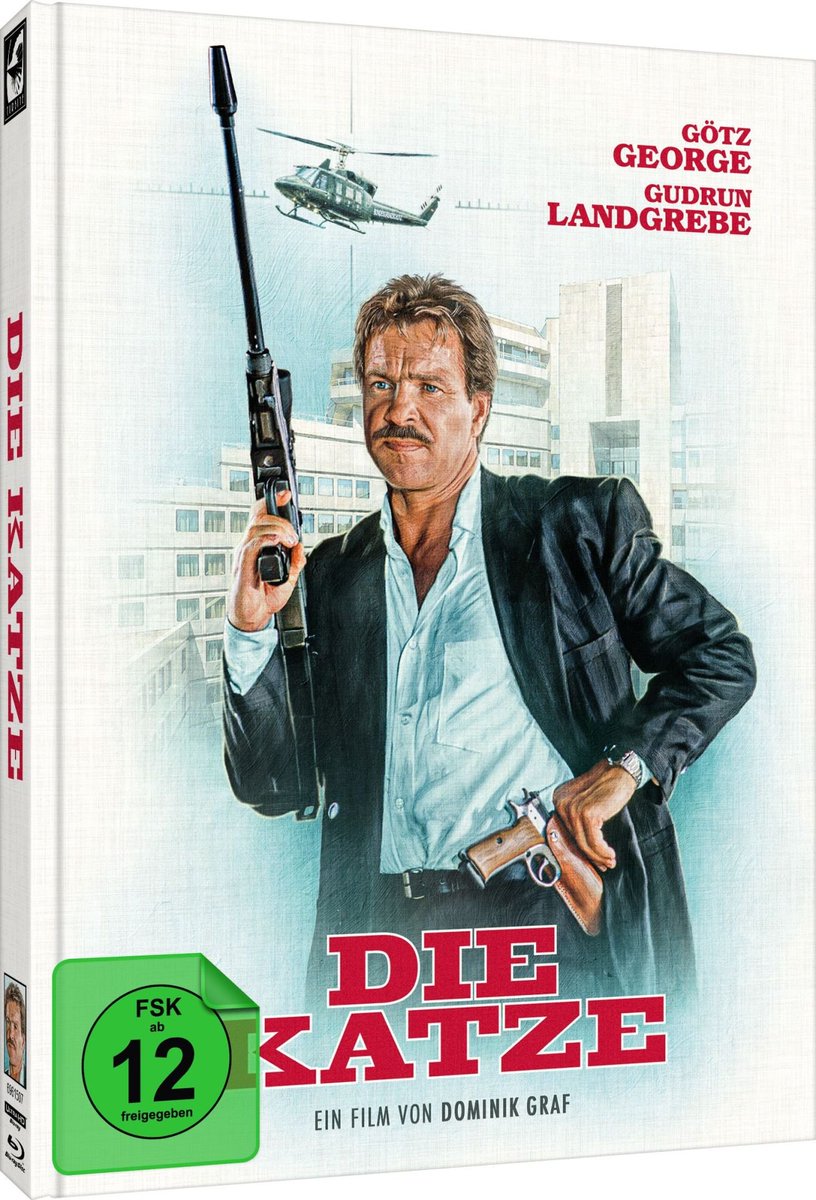 dr_uncut's tweet photo. Die Katze (1988)
#Mediabook Cover A,B,C,D
#4K #UHD #BLURAY
@turbinemedien
VÖ 22.10.26
Der radikale Action-Thriller von Dominik Graf zeigt Götz George als Gangster im erbitterten Kampf gegen den Polizeiapparat mit Lauschangriffen, Betäubungsgas, Hubschraubern und Spezialeinheiten. Gudrun Landgrebe brilliert als gerissene Partnerin, während sich Heinz Hoenig, Ralf Richter und Joachim Kemmer einen hochdramatischen Psychokampf liefern.
Extras:
+ Brandneue 4K-Restaurierung in Kooperation mit Regisseur Dominik Graf
+ 2 Audiokommentare: mit Dominik Graf & Peter Thorwarth (BANG BOOM BANG) + mit Dominik Graf (Moderation Artur Althen)
+ Interviews: "Good Times" - Regisseur Dominik Graf (ca. 62 Min.), "Alles auf eine Karte" - Produzent Georg Feil (ca. 31 Min.), "Jenseits von Gut und Böse" - Drehbuchautor Christoph Fromm (ca. 31 Min.) und "Vom ersten Crash bis DIE KATZE" - Stuntlegende François Doge (ca. 21 Min.)
+ Dominik Graf im Kinogespräch im Östereichischen Filmmuseum, 2013 (ca. 53 Min.)
+ Trailer D+UK
+ Buchteil "Protokoll eines außergewöhnlichen Beutezugs" von Christian Genzel + Interview mit Gudrun Landgrebe, Kinopresseheft-Interviews (44 Seiten)