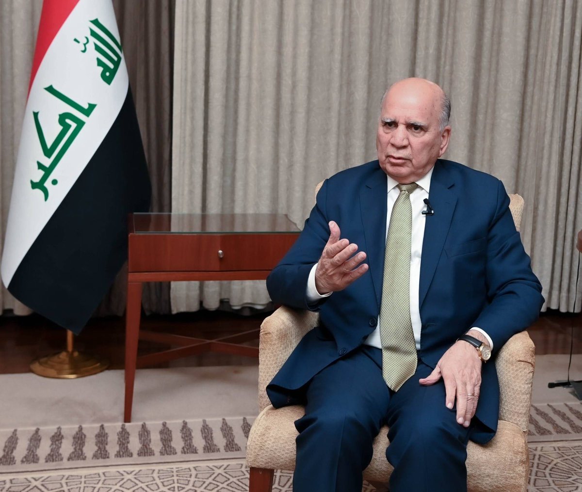 فؤاد حسين من روما: خسائر العراق من الحرب الأميركية الإيرانية نحو 60 مليار دولار