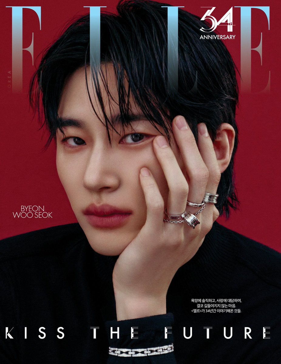 Eargasmstoree's tweet photo. ✨ PRE ORDER Magazine November 2026

ELLE KOREA

✨ Cover :  Byeon Wooseok / BWS
Kim Yoojung &amp; Park Jinyoung, Choo Youngwoo, Hirokazu Koreeda, Deguchi Natsuki

💰Tanpa Shopee 370k
💰 Shopee 415k

 (DP 200k) ±850g

🔗https://t.co/zH2wsK4U9u

🔗 https://t.co/uXkFN27L08

#eargasmPO https://t.co/wFoROL2phV
