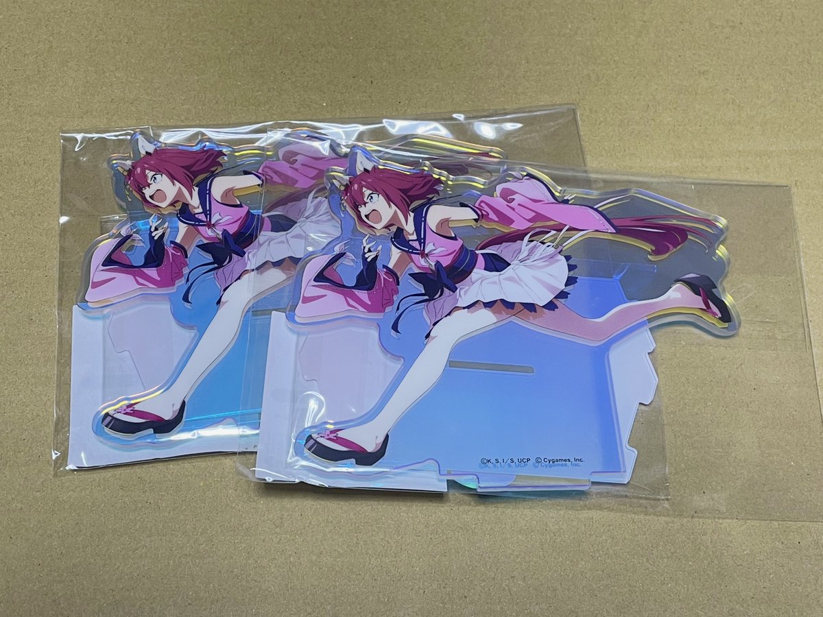 Chly0n0_O's tweet photo. 疾走感のある可愛いチヨちゃんのアクスタが届きました🌸
基本ランダムグッズは収集対象外+今の所新商品発表はされてないのでチヨ関連のアクスタ導入はこれでひと段落ですかね… https://t.co/ZQPdtjpcUI