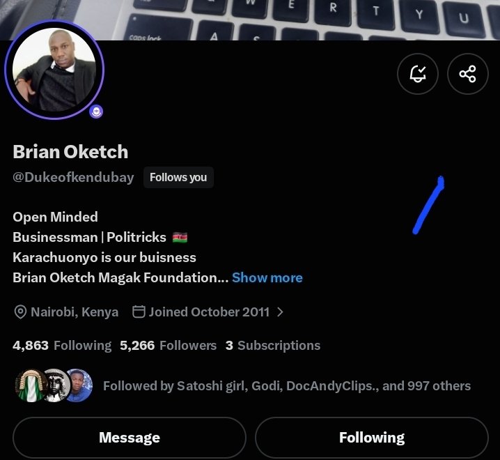 Halvinebukachi's tweet photo. Wow imagine an incoming mp subscribing to you and behold, my 2nd subscriber on this app! 🥹❤️

Thank you so much, @Dukeofkendubay , for the support. I truly appreciate it!

My mutuals, please show my second subscriber some love. ❤️🤝 He’s active, engaging, and always showing up for the community. Let’s appreciate him. Take him to 6k asap 😁😁