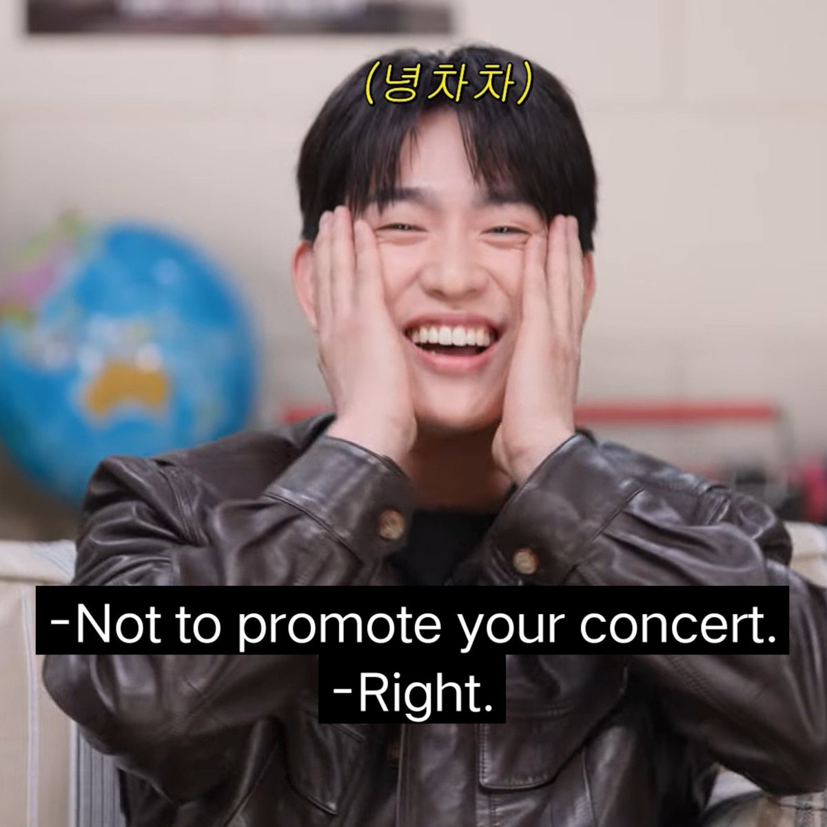 ultnyeong's tweet photo. yoojung: we're here for our drama. not to promote your concert

jinyoung's reaction after 😭

#100DaysofDeception https://t.co/DPpZ6ROQxT