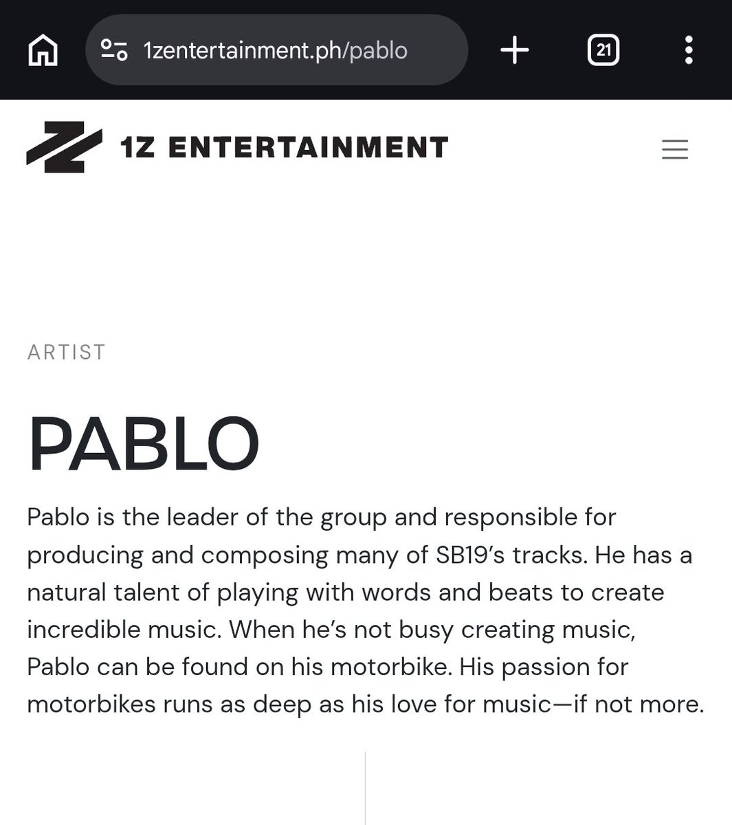 mairmoooo's tweet photo. When he's not busy creating music, Pablo can be found on his motorbike. 🤏🏻🤏🏻🤏🏻 https://t.co/JzqHzoBdmn