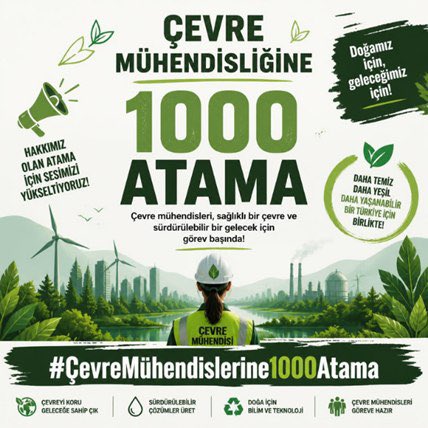 sadiks222's tweet photo. @OGMgovtr Çevre mühendissiz de olmaz #CevreMuhendislerine1000Atama https://t.co/RPiencksSv