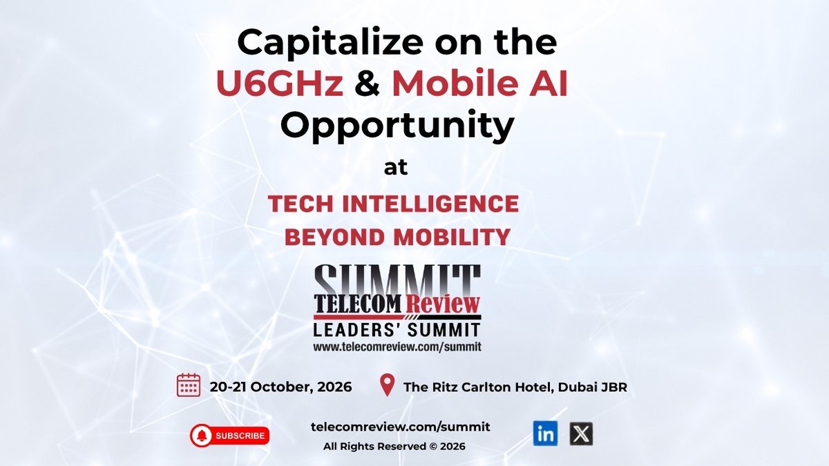 TelecomReviewAM's tweet photo. U6GHz #spectrum and mobile #AI are opening new opportunities for capacity expansion, #network evolution, and #service innovation.

https://t.co/WS8NVEKSQV https://t.co/10hIQ4R0gC