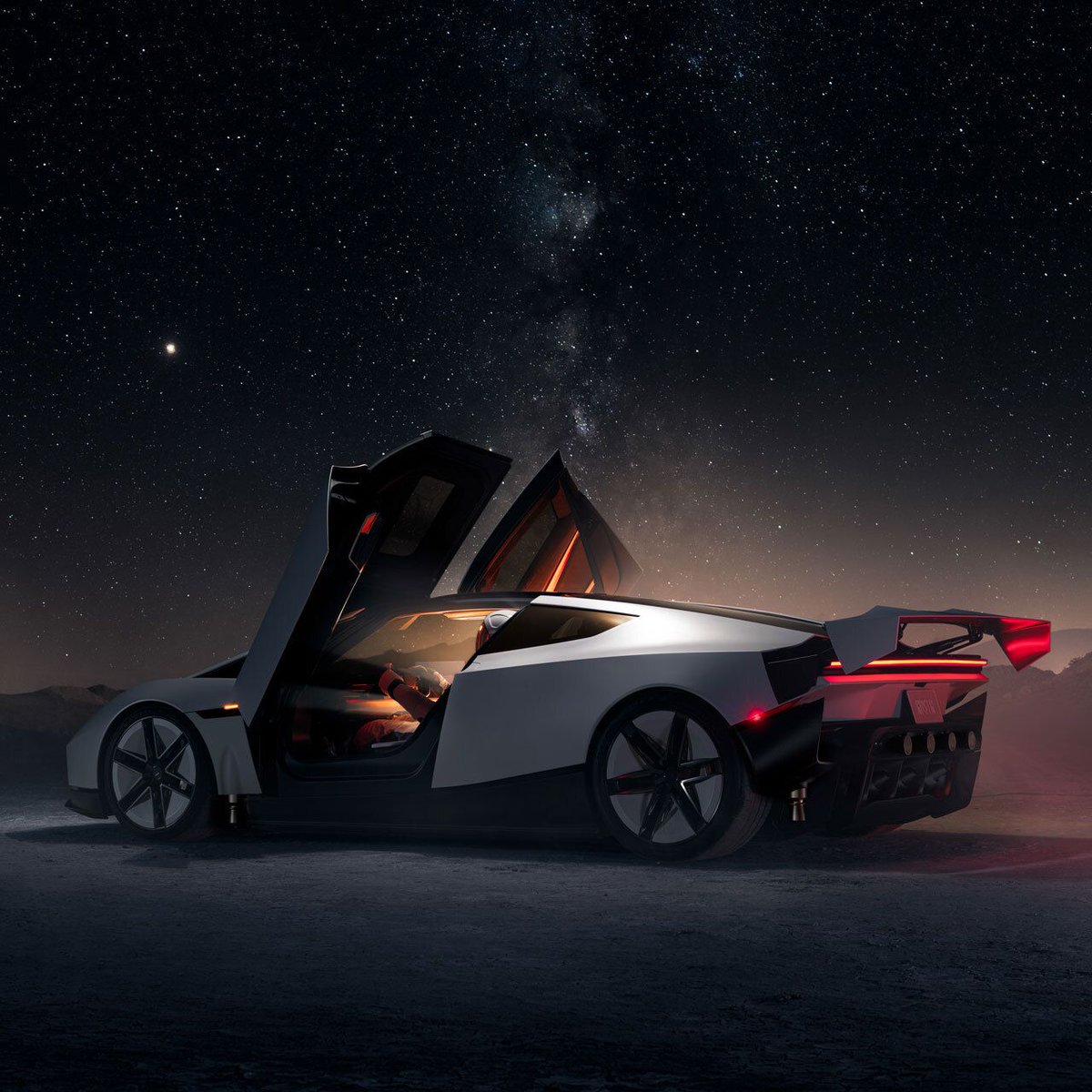 AutoExpress's tweet photo. The new Tesla Roadster has arrived and the specs are mind-boggling. It’s rocket-powered and will sprint from 0-60mph in... wait for it... 0.86 seconds! >> https://t.co/wsQD905xIV https://t.co/Nshv4RhrA9