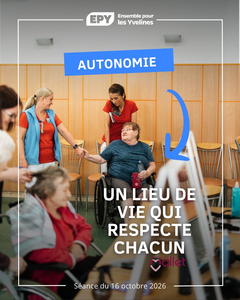 EPYvelines's tweet photo. ✅ C’est voté en séance ! Le #Département des Yvelines accompagne la Fondation Mallet dans l’amélioration du foyer de vie La Maison des Bois, à Richebourg.

🏡 Objectif : transformer six chambres doubles en douze chambres individuelles pour mieux respecter l’intimité des résidents et adapter leur cadre de vie à leurs besoins, tout en maintenant la capacité d’accueil de l’établissement.

🤝 Mieux vivre au quotidien, c’est aussi avoir un espace à soi.

#Yvelines #Handicap #Autonomie #Solidarité