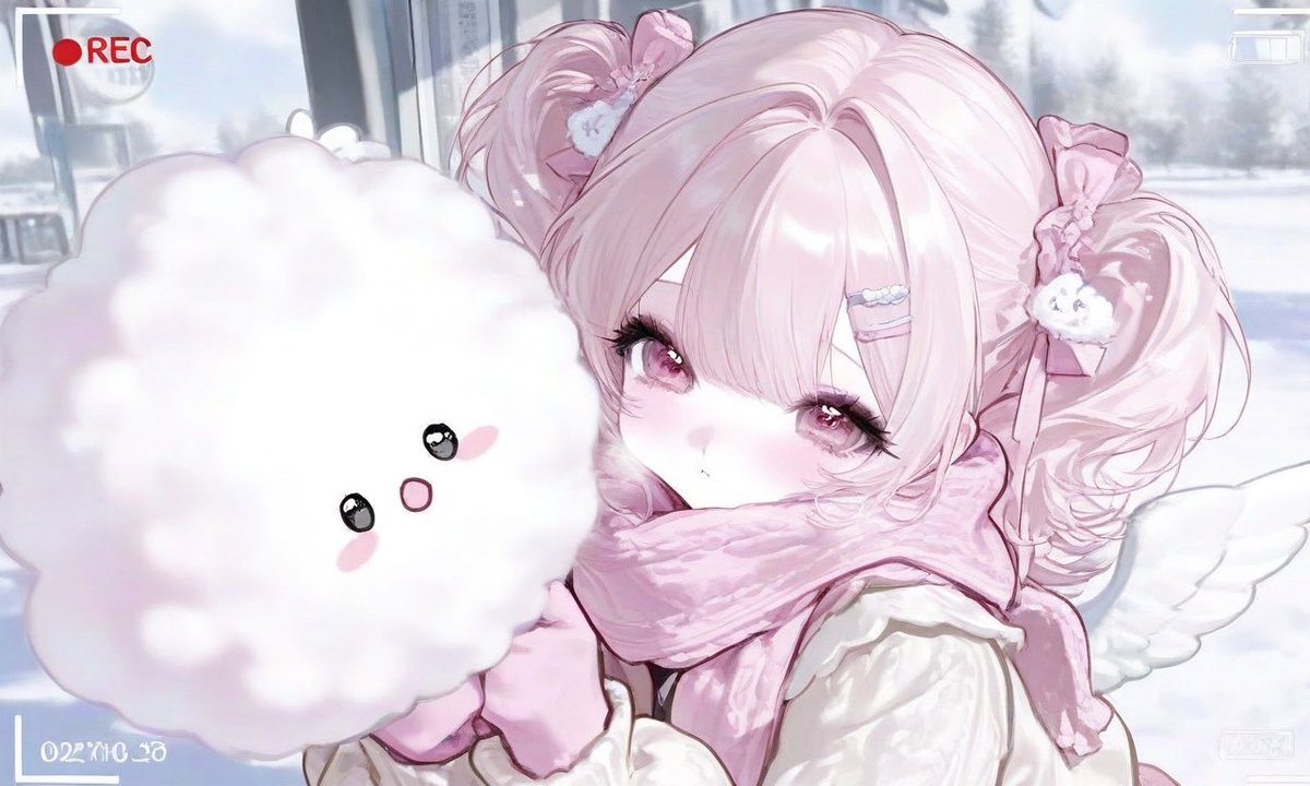 h4lo_yn's tweet photo. 🧣♡ プロンプト配布 ♡❄️

冬のキミと待ち合わせ꒰ᐢ. .ᐢ꒱₊˚⊹

マフラーの色は🩷の部分を好きな色に変えて使えます❕

#ゆにゃぷろ ⋆.𐙚 ̊ https://t.co/Qfv50yQ1le