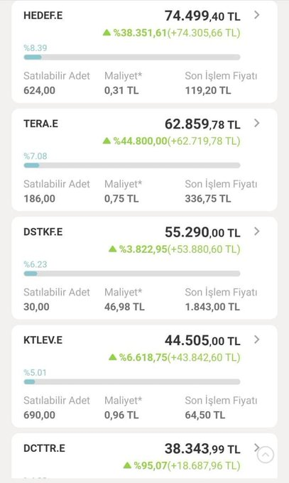 knoxrujn's tweet photo. Halka arz edildiğinde hisseleri alıp hiç satmayan bir yatırımcının kârları https://t.co/ADptQPcYgG