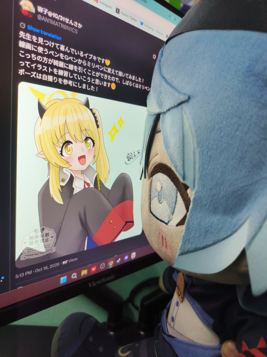 bluemeteor_99's tweet photo. @AN1MATR0N1CS "KAWAIIIIIIIIIII!!!"
-Mama Ako https://t.co/OooUznGZM6