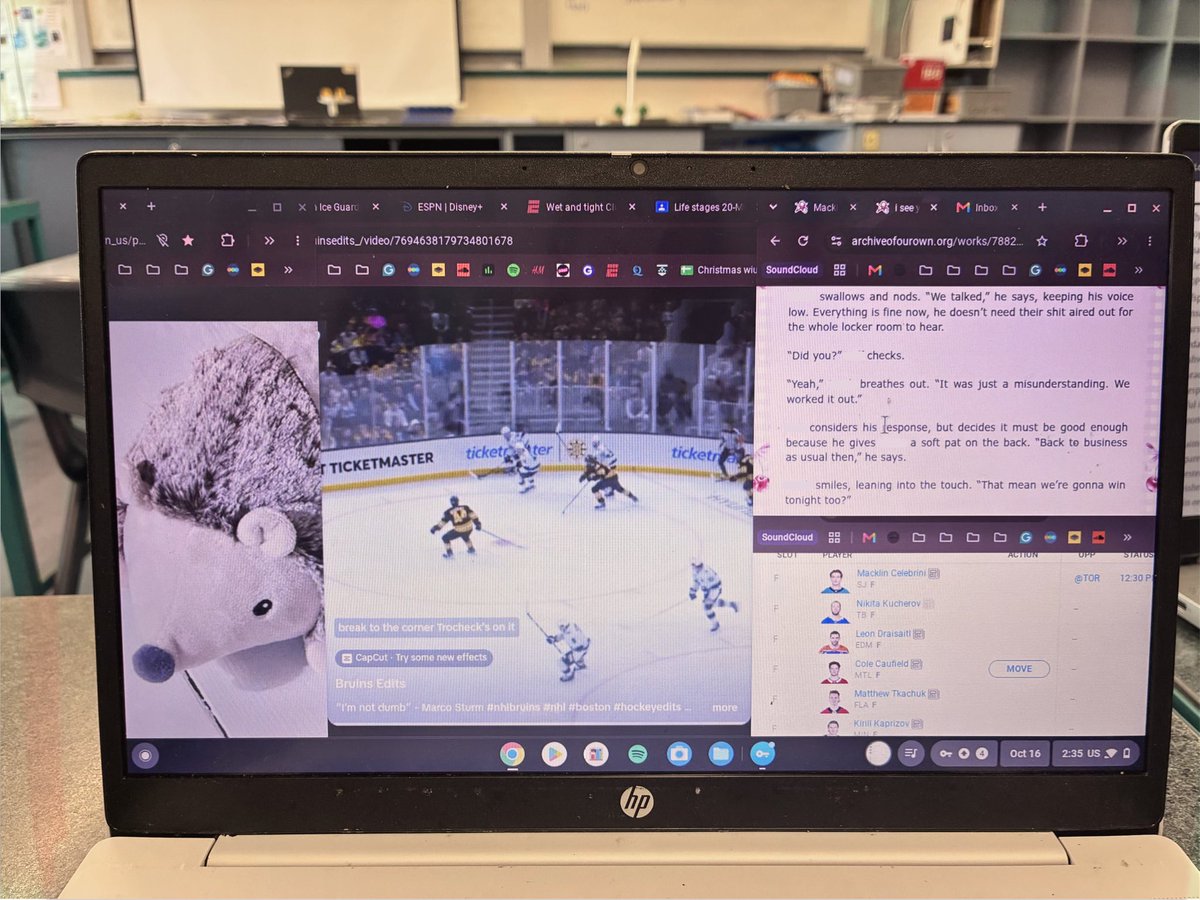 sfrugiuv's tweet photo. screenmaxxing in science today https://t.co/W2pHOjuroR