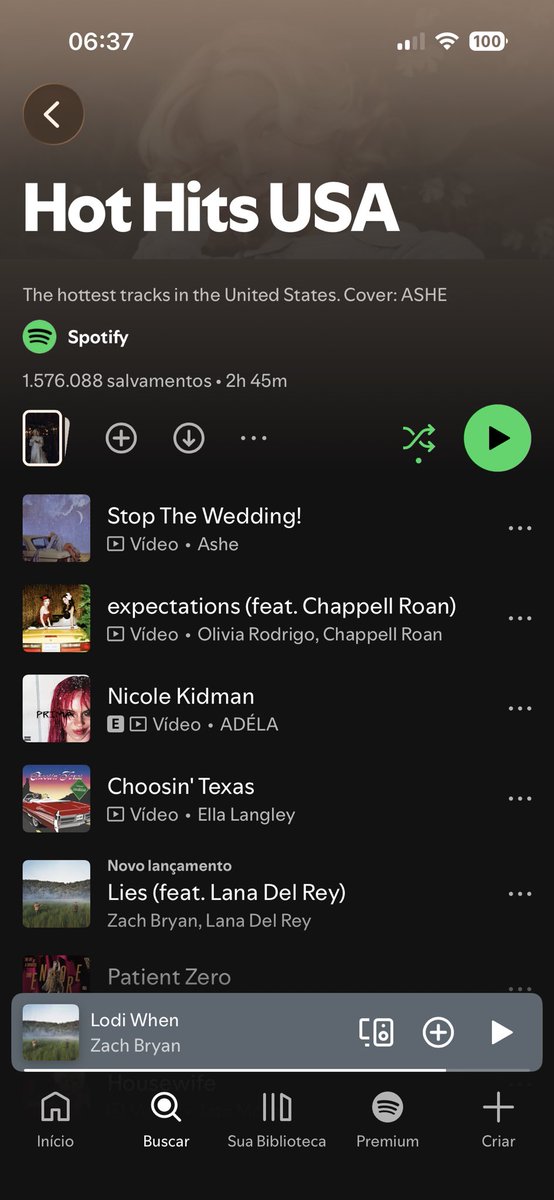 lanadelreyad's tweet photo. ‘Lies’ está recebendo investimento como o first single do novo EP de Zach Bryan 

A música foi adicionada em algumas playlists do Spotify https://t.co/tvDx6wcj3m