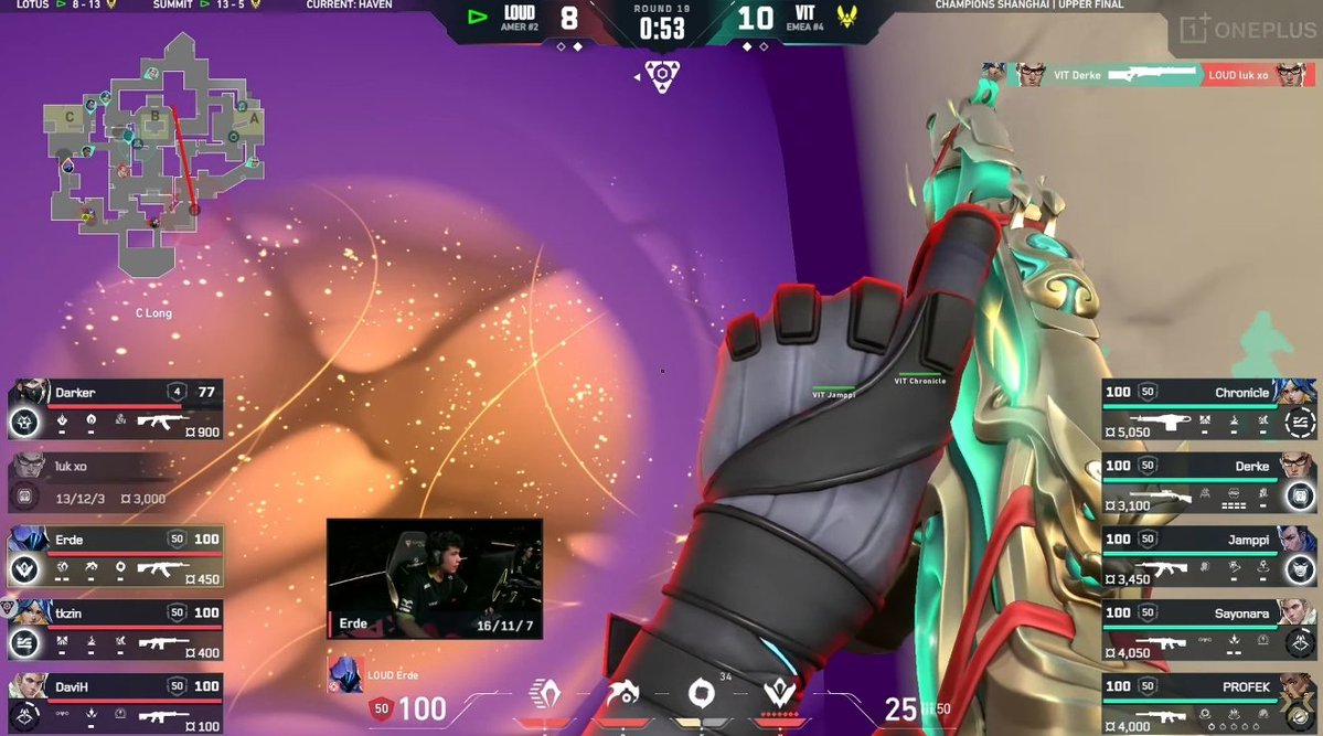 neverrichagainn's tweet photo. @TeamVitalityVAL derke has full A info, you have a trap on b main
just tell me why profek the bald fuck decides to start running away here and stop looking C long? unlosable 5v4 and let erde walk up kill 2 from behind good job @profekval https://t.co/ismlhFlbD7