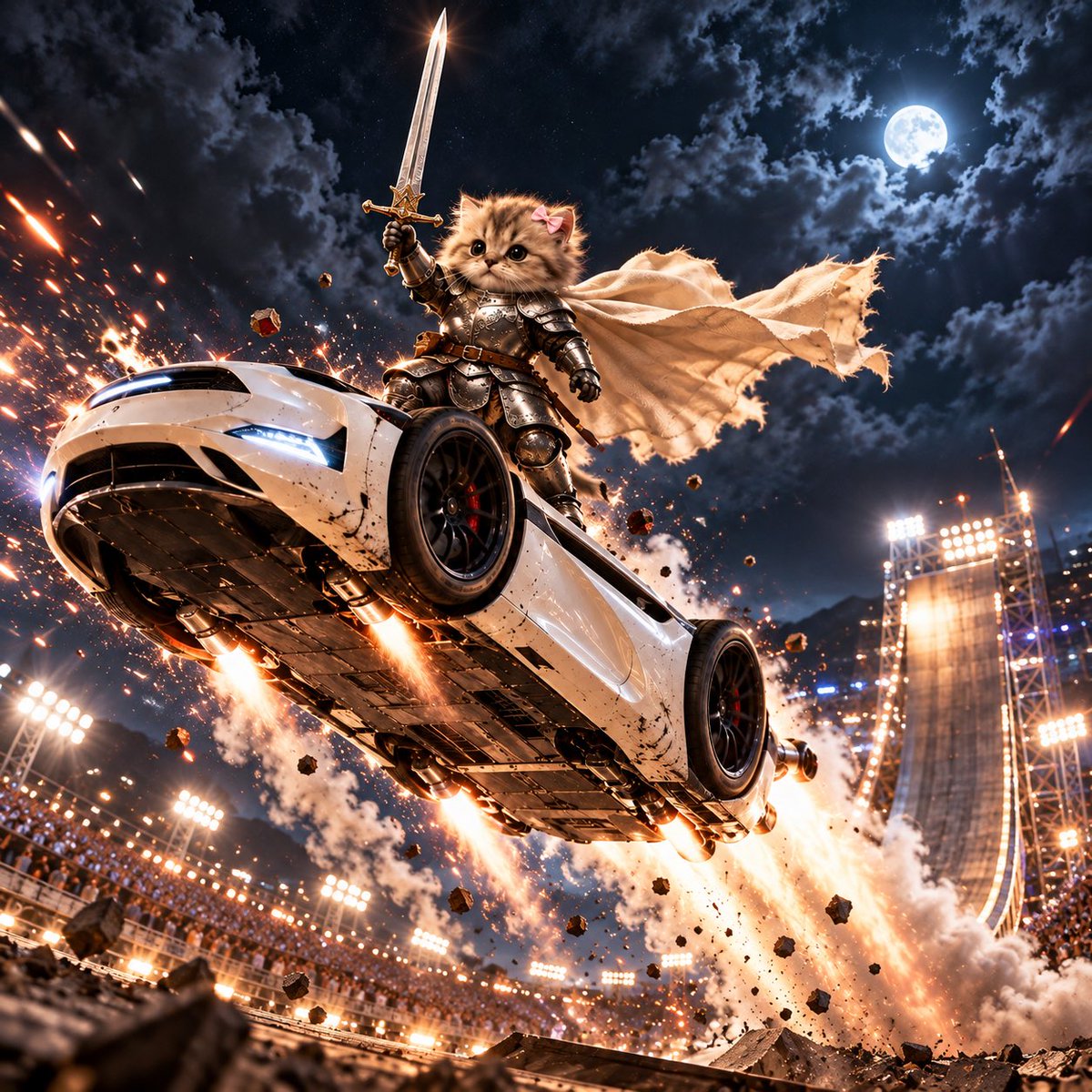 TheMemeHunterOG's tweet photo. @Tesla : “THE ROADSTER CAN FLY.” 🚀

solana:5tCju6YNxHq5zrA6tGndr6F7TK42mpUFmeE31cSFpump :
“COOL. HOLD MY SWORD.” 🐱⚔️

Upside down.
Thrusters firing.
Cape still immaculate.

THE CHOSEN ONE DOESN’T NEED ROADS. 🔥

CA: 5tCju6YNxHq5zrA6tGndr6F7TK42mpUFmeE31cSFpump

#SWORDCAT #Tesla https://t.co/IX38FZaec4