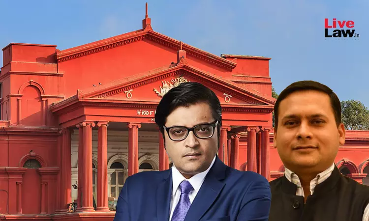 LiveLawIndia's tweet photo. Karnataka High Court quashes FIRs against Amit Malviya, Arnab Goswami over an alleged false claim made in a television programme that Turkey's Istanbul Congress Centre is the international office of the Indian National Congress.
Justice M Nagaprasanna pronounced the order today. https://t.co/M3GW5njx5s