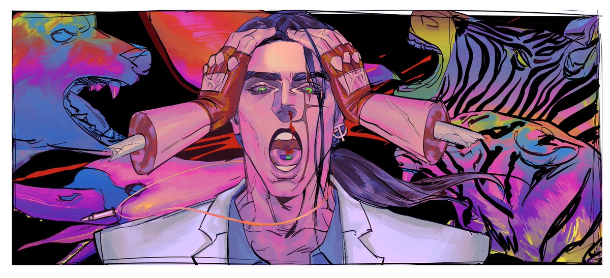 BunsenST2's tweet photo. #hotlinemiami 
#theson https://t.co/PUCQxTnK97