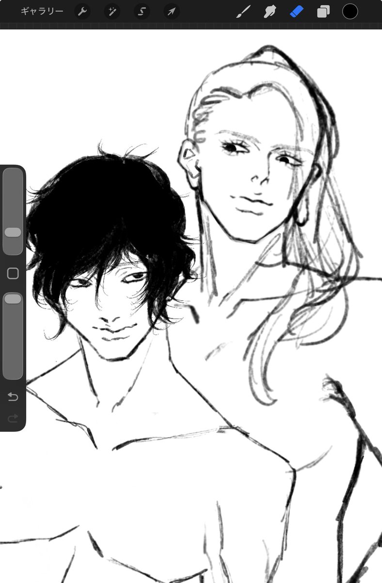 4ryu_black4's tweet photo. ムキムキな女性×細身な男性
が好きなwip https://t.co/WKIBbJr6OR