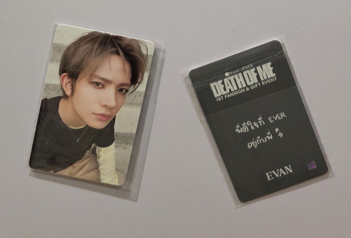261Oxpt's tweet photo. พี่ดีใจที่everอยู่กับพี่ 😭
#ShopeexEVAN1stFansign https://t.co/SCTfz3trRA