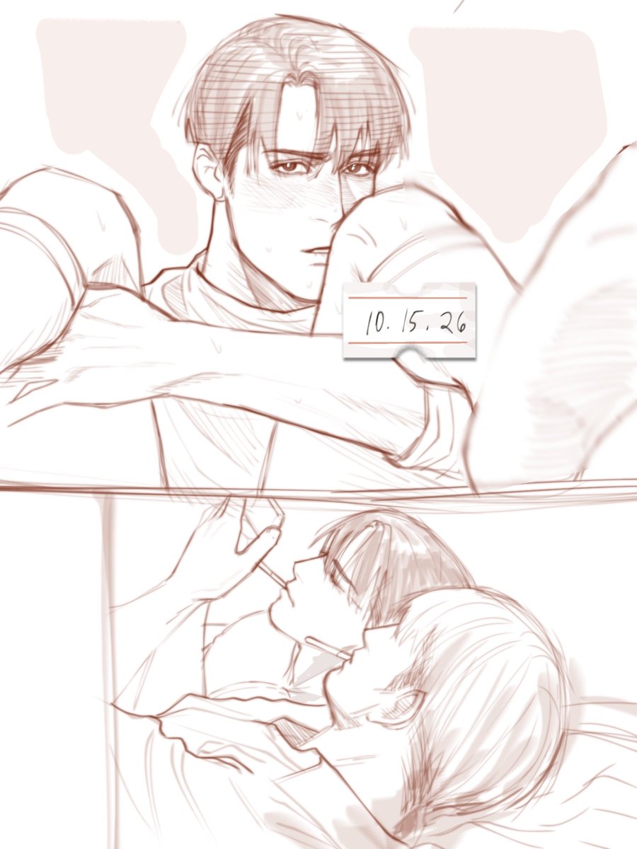 farewellsmith's tweet photo. sketchesmmhehe #eruri #エルリ https://t.co/80UYerLuyu