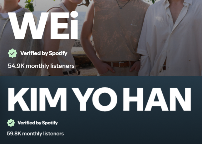 RUiReminders's tweet photo. [🚨] Letting WEi's monthly listeners fall below an individual member's isn't how to show our support for the group‼️

Streaming still matters between new releases! There are inactive/disbanded artists with better numbers than this... 😰

#위아이 #WEi #루아이 #RUi @WEi__Official https://t.co/zUMXE4lZJb