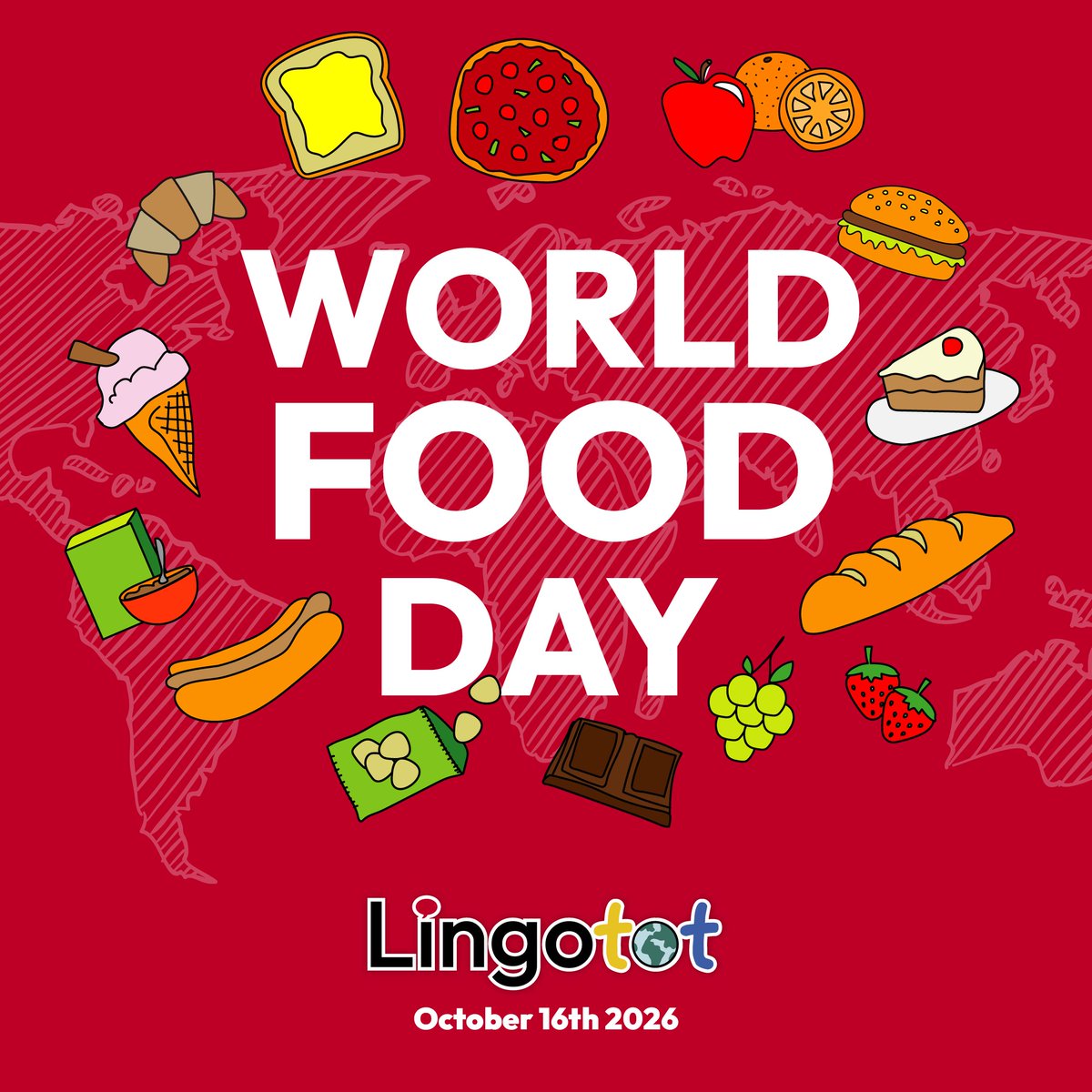 Lingotot's tweet photo. Happy World Food Day! Celebrating different cultures, flavours and traditions from around the world! ๐ซ๐ท๐ช๐ธ๐ฉ๐ช๐ฎ๐น๐ด๓ ง๓ ข๓ ท๓ ฌ๓ ณ๓ ฟ๐ฌ๐ง๐ฆ๐ช๐ฎ๐ช๐จ๐ณ #Lingotot #LoveLanguages #Franchising #Franchise #LanguagesForKids #PrimaryLanguages #EarlyYearsLanguages #WomenInBusiness #SpanishForChildren https://t.co/cipJ9jQVo6